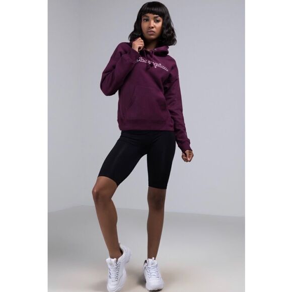 CHAMPION REVERSE WEAVE HOODIE CHENILLE LOGO - Picture 3 of 11